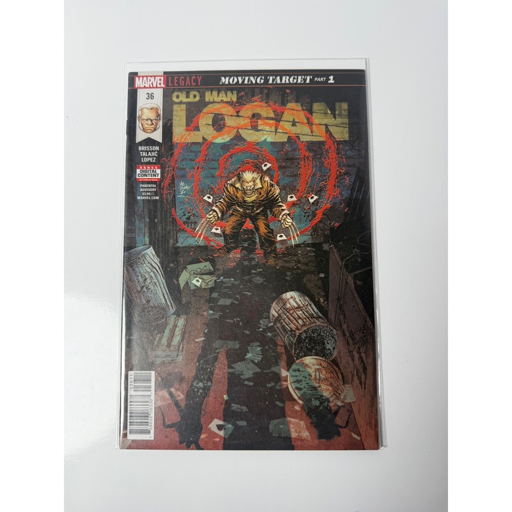 Marvel Old Man Logan 36 2018 Moving Target Part 1 Mike Deodato Jr Wolverine